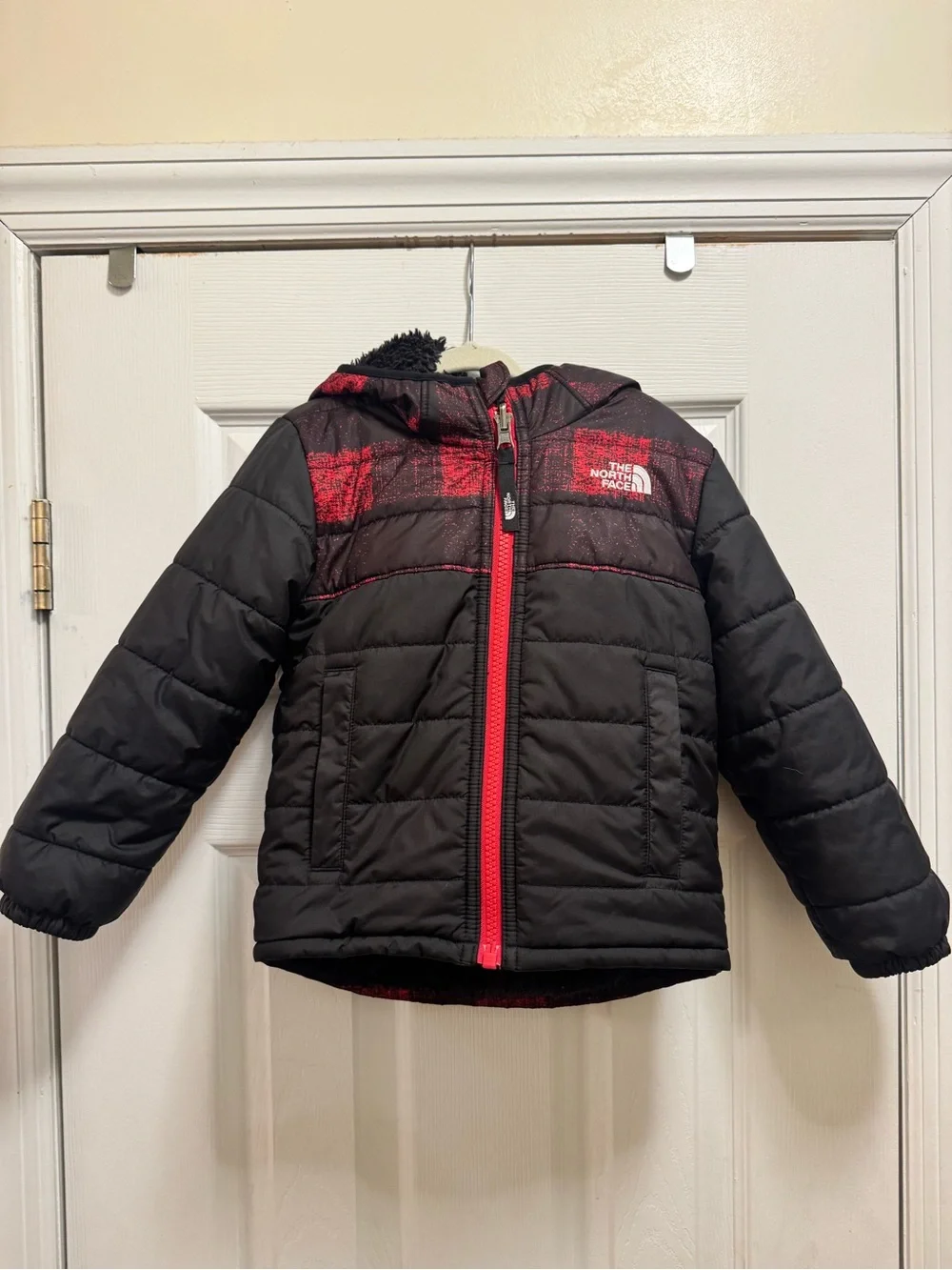 The North Face Kids' Jacket in Black and Red